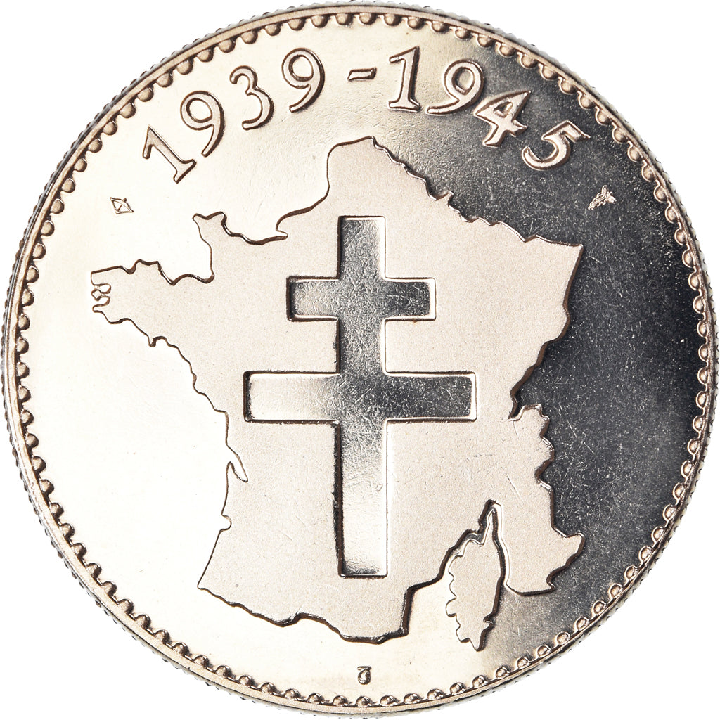 France, Médaille, Libération de la France 1945, WAR, FDC, Cupro-nickel