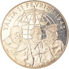 France, Medal, Seconde Guerre Mondiale, Les Accords de Yalta, WAR, MS(65-70)