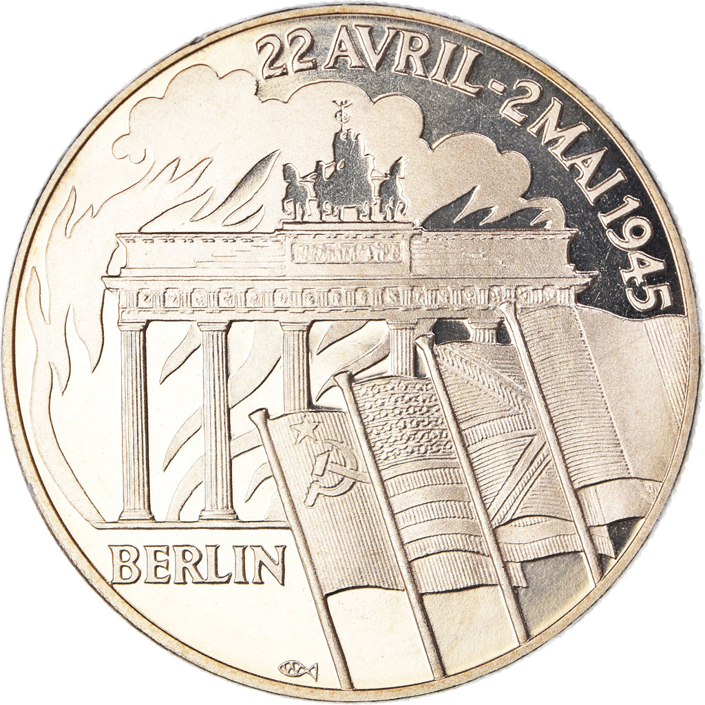 France, Medal, Seconde Guerre Mondiale, Berlin, 1945, WAR, MS(65-70)