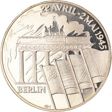 France, Medal, Seconde Guerre Mondiale, Berlin, 1945, WAR, MS(65-70)