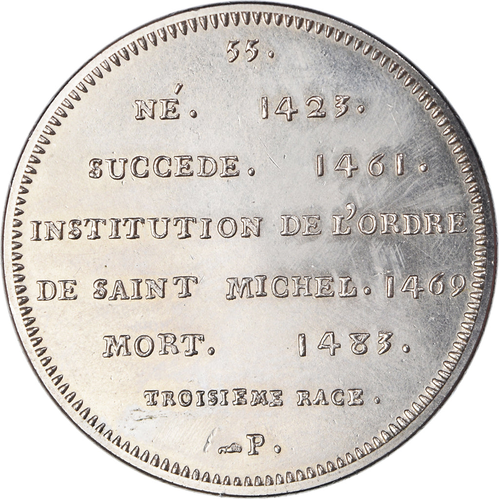 Frankrijk, Medaille, Les Rois de France, Louis XI, History, Piéfort, FDC