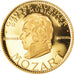 France, Medal, Mozart, Musique, 1991, Proof, MS(65-70), Vermeil