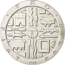 Uruguay, 'So' mintmark also appears on edge., 1000 Pesos, 1969, Santiago, KM 55