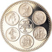 Francia, medaglia, Coq, Fin du Cours Légal du Franc, Politics, 2001, FDC