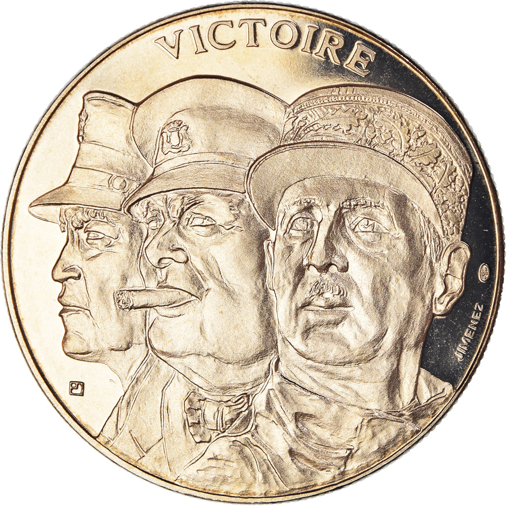 France, Medal, Seconde Guerre Mondiale, La Victoire de 1945, WAR, MS(65-70)