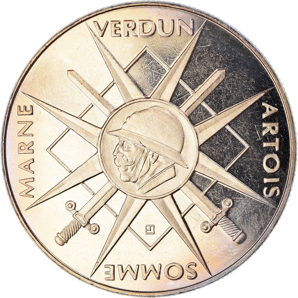 France, Medal, Première Guerre Mondiale, Somme-Marne-Verdun-Artois, WAR