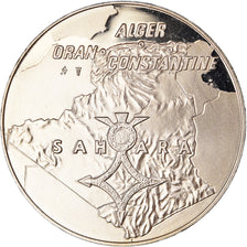 França, medalha, Bataille d'Alger, WAR, MS(65-70), Cobre-níquel