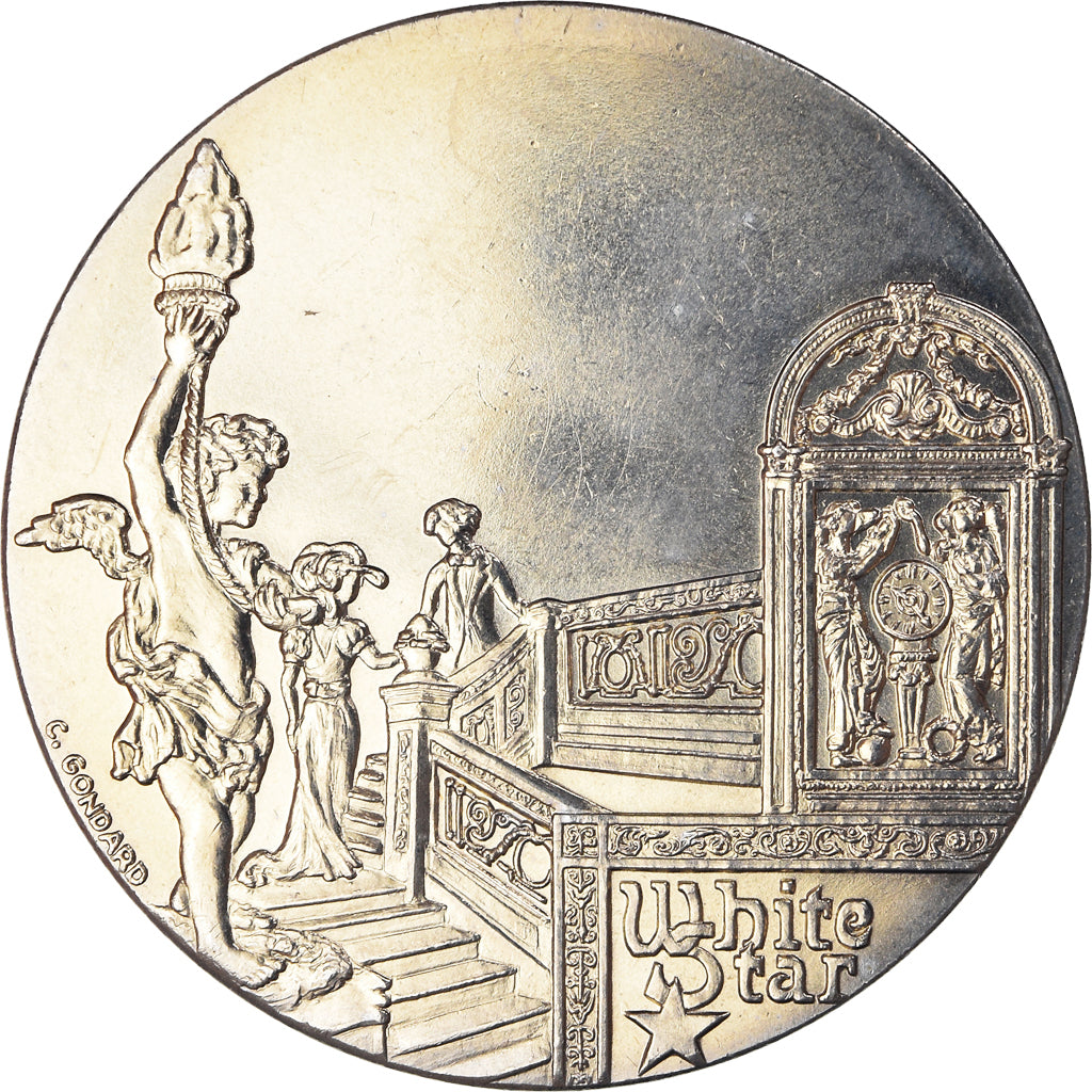 France, Medal, Les Grands Transatlantiques, Titanic, Shipping, MS(65-70)