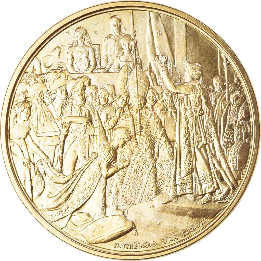 Francia, medaglia, Le sacre de Napoléon Ier par Pie VII, History, Brenet, SPL+