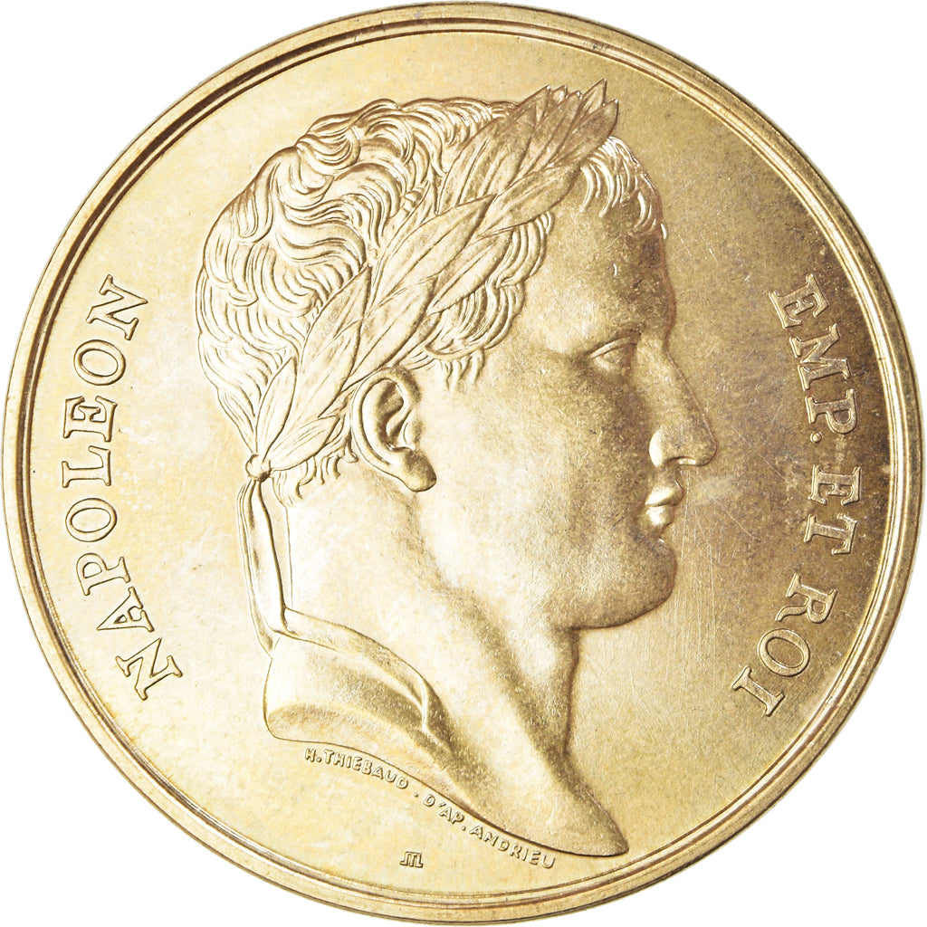 Francia, medaglia, Le sacre de Napoléon Ier par Pie VII, History, Brenet, SPL+