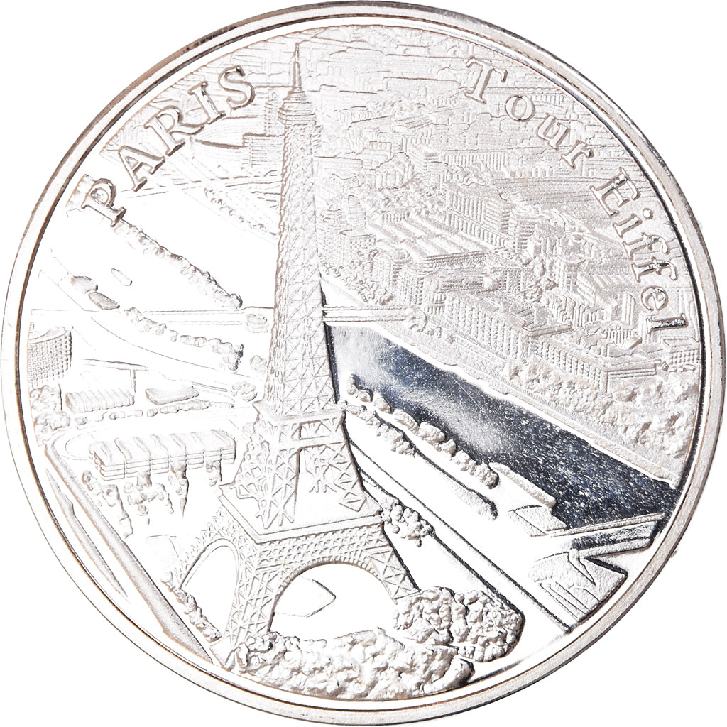 Frankreich, Medaille, Paris - La Tour Eiffel, Proof, STGL, Copper-nickel