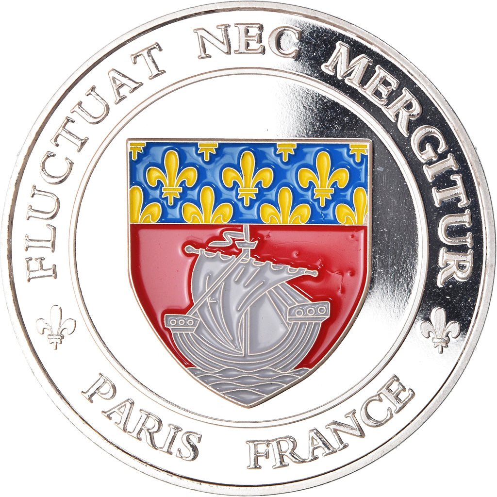 Frankreich, Medaille, Paris - La Tour Eiffel, Proof, STGL, Copper-nickel