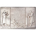France, Medal, Cinquantenaire des Etablissements Christofle, 1892, O.Roty