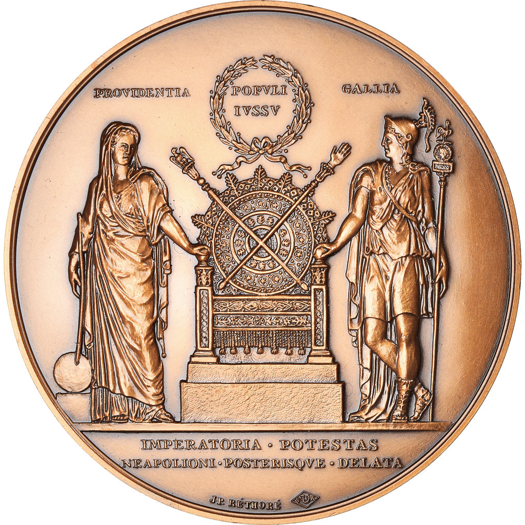 France, Medal, Napoléon Ier, La Providence, History, 1989, JP. Réthoré