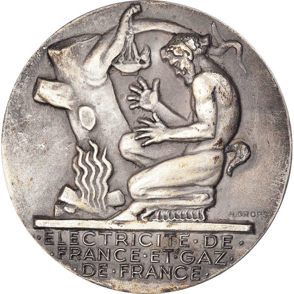 Frankrijk, Medaille, Électricité de France et gaz de France, Dropsy, PR