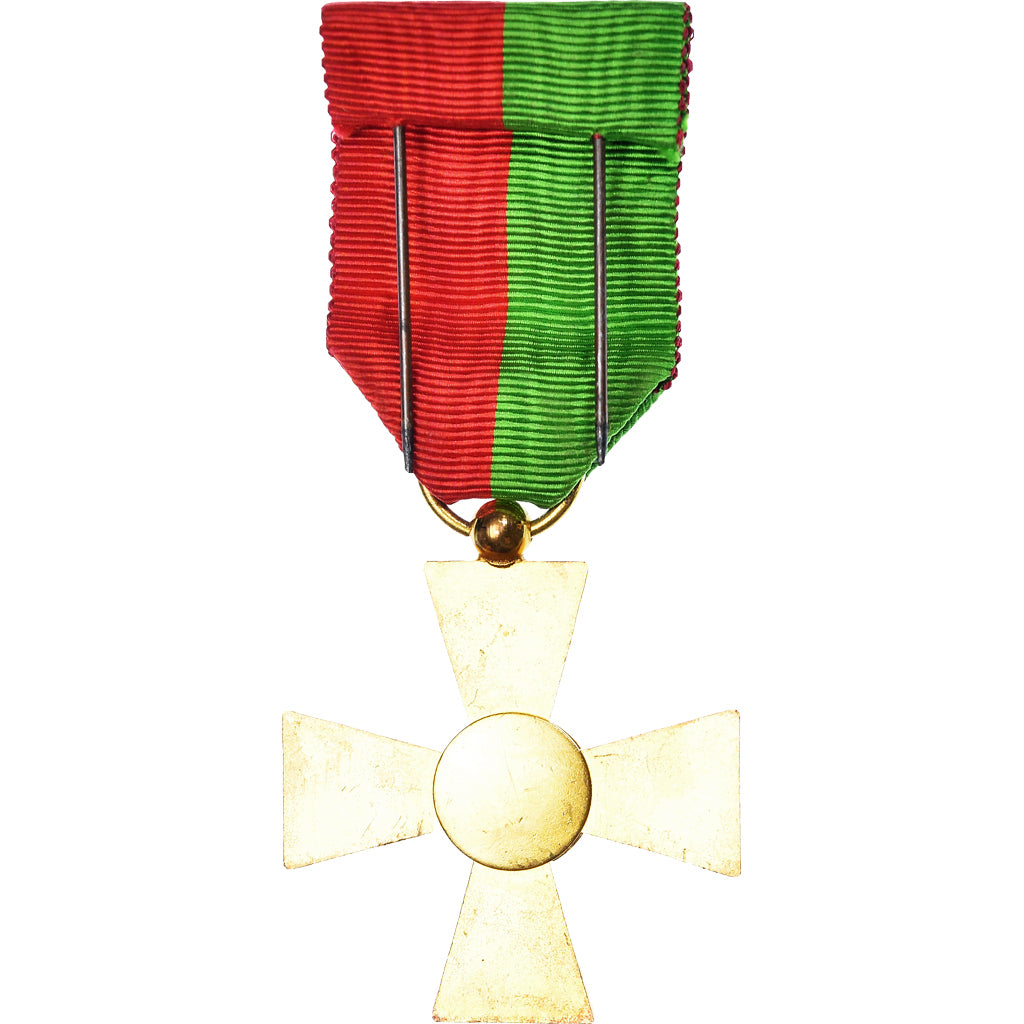 France, Croix Emaillée, Caducée, Medicine, Médaille, Non circulé, Laiton, 38