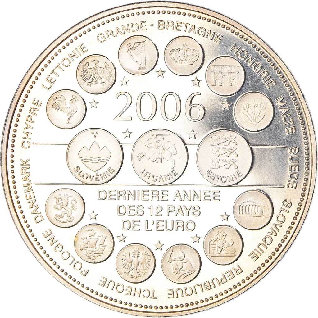 Francja, medal, L'Europe des XXV, Essai, Politics, 2006, MS(65-70)