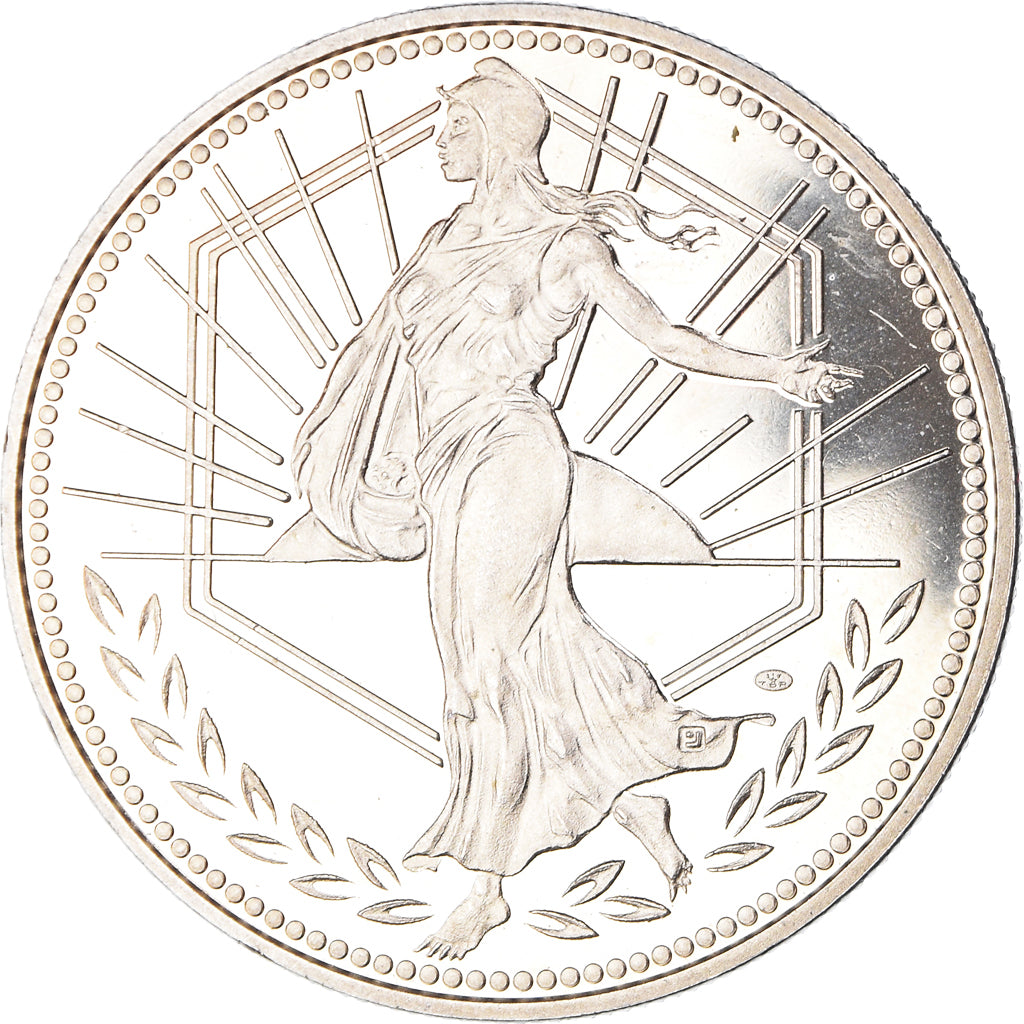 France, Médaille, L'Europe, La Semeuse, Politics, 2001, SPL+, Cupro-nickel