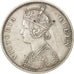 INDIA-BRITISH, Victoria, Rupee, 1876, Bombay, EF(40-45), Silver, KM:473.2