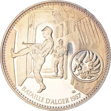 France, Medal, Bataille d'Alger, WAR, MS(65-70), Copper-nickel