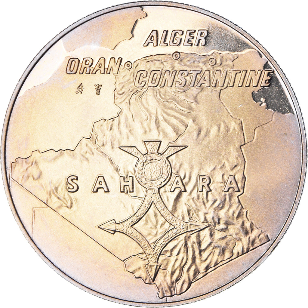 France, Medal, Bataille d'Alger, WAR, MS(65-70), Copper-nickel