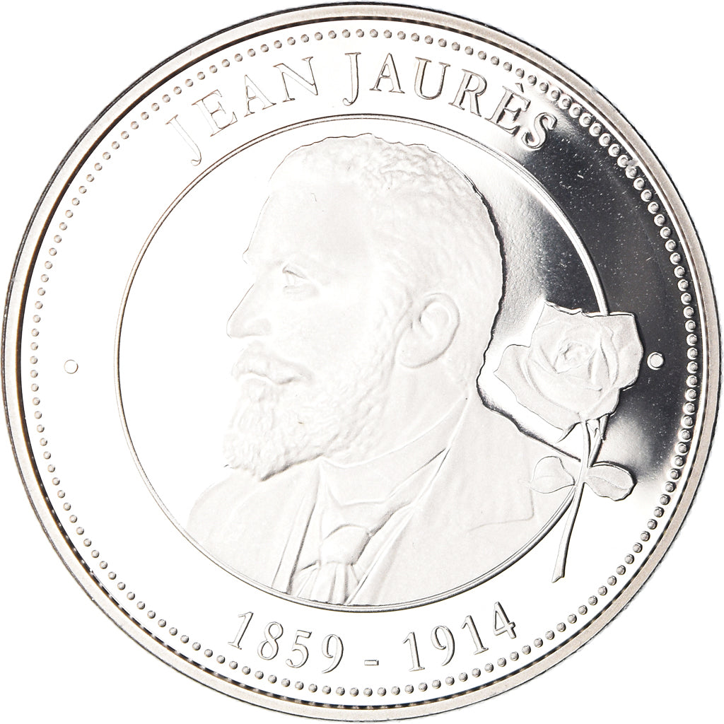 Frankreich, Medaille, Collection Panthéon, Jean Jaurès, STGL, Kupfer-Nickel