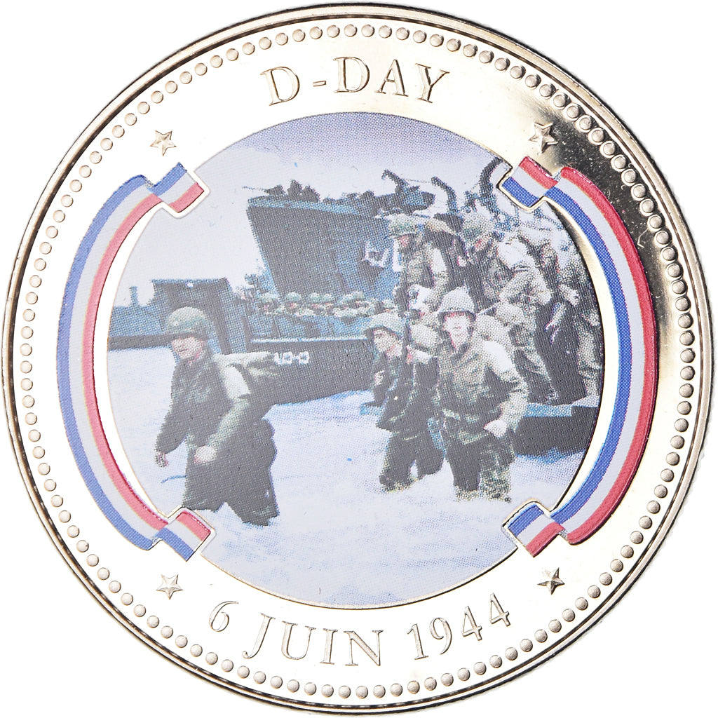 France, Medal, Seconde Guerre Mondiale, D-Day, WAR, MS(65-70), Copper-nickel