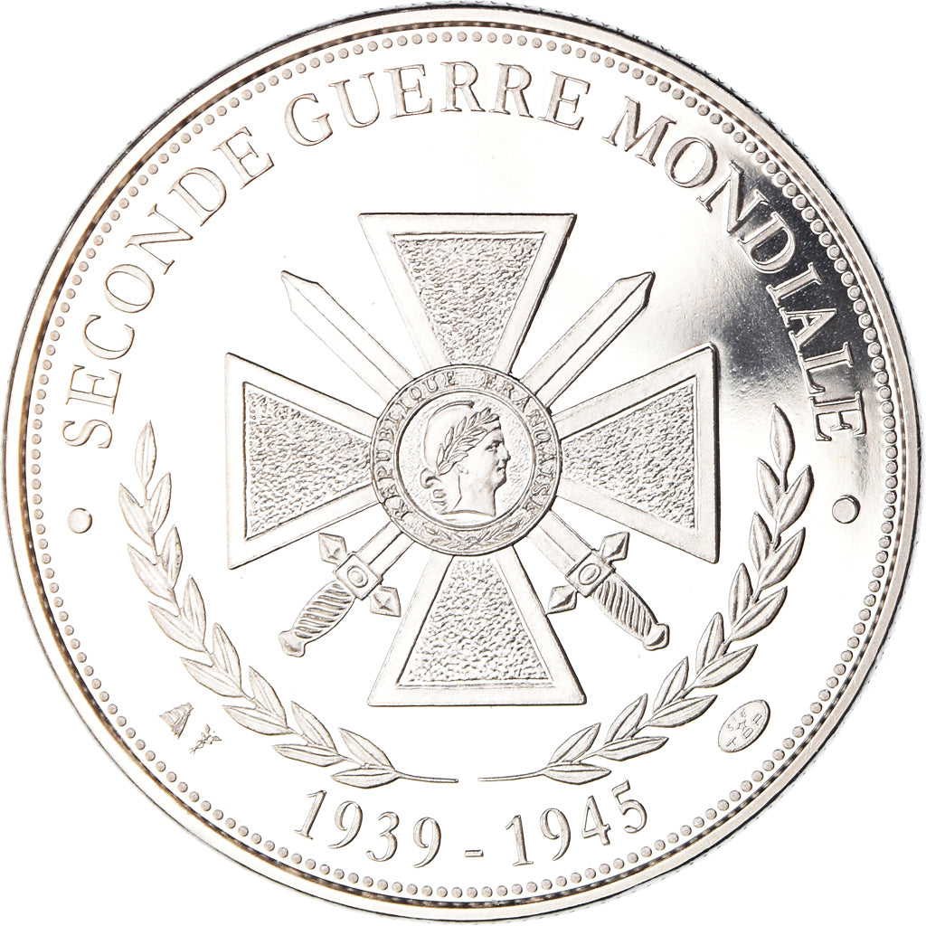 France, Medal, Seconde Guerre Mondiale, D-Day, WAR, MS(65-70), Copper-nickel