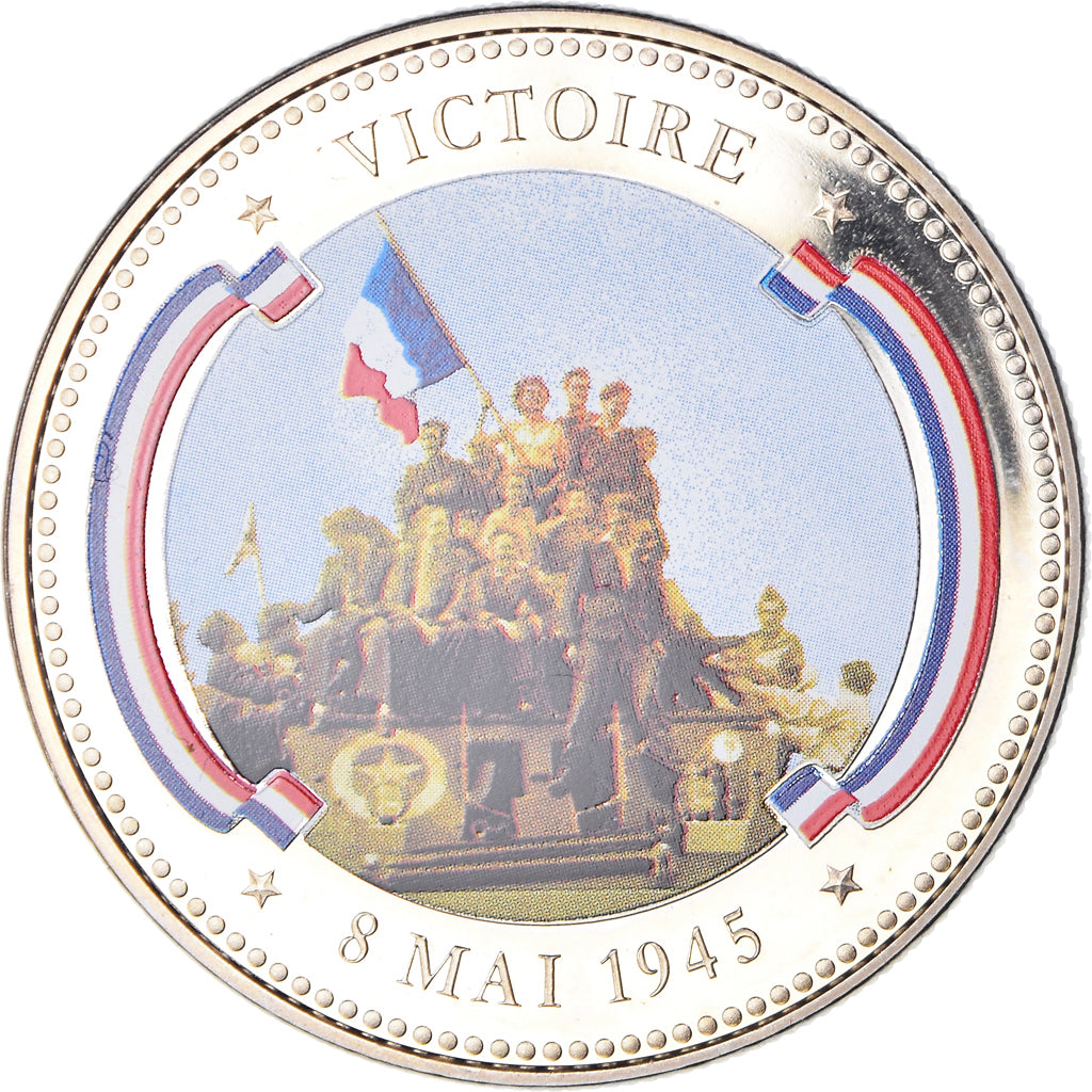 France, Medal, Seconde Guerre Mondiale, Victoire du 8 Mai 1945, WAR, MS(65-70)