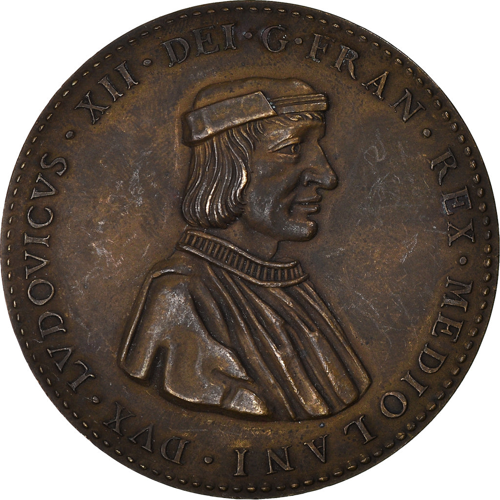 France, Medal, Louis XII, Le Père du Peuple, History, AU(55-58), Bronze