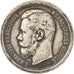 Russia, Nicholas II, 50 Kopeks, 1899, Paris, EF(40-45), Silver, KM:58.1