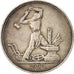 Russia, 50 Kopeks, 1924, EF(40-45), Silver, KM:89.1