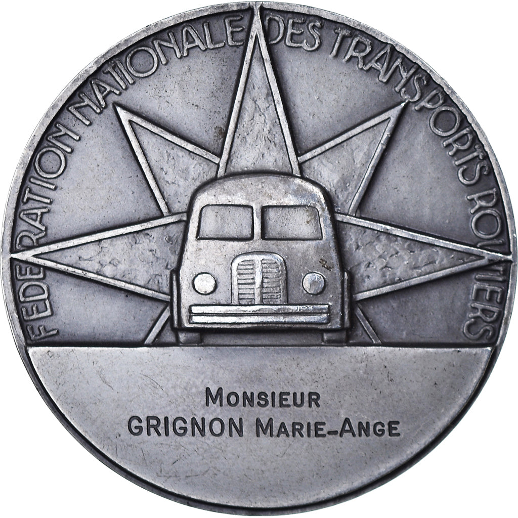 França, medalha, Fédération Nationale des Transports Routiers, Automóveis