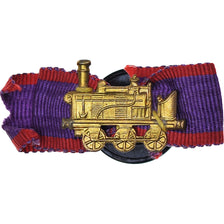 France, Cheminots, Railway, Medal, Excellent Quality, Brass, 40 X 15