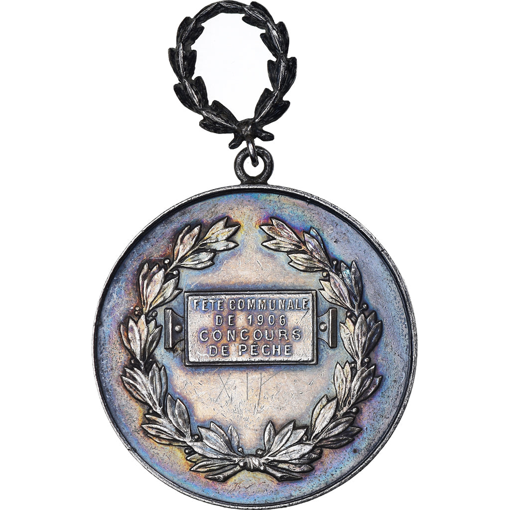 Frankreich, Medaille, Fête Communale, Concours de Pêche, Cambrai, Sports &