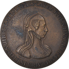 France, Medal, Catherine de Médicis , Mère de trois Rois, History, Restrike