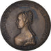 France, Medal, Diane de Poitiers, History, Restrike, AU(50-53), Bronze