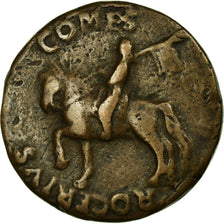 Italië, Medaille, Italia, Roger I of Sicily, History, XVIth Century, ZF, Bronze