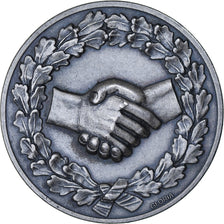Frankreich, Medaille, Secours Mutuel, Entraide, Bienfaisance, Gloria, VZ, Bronze