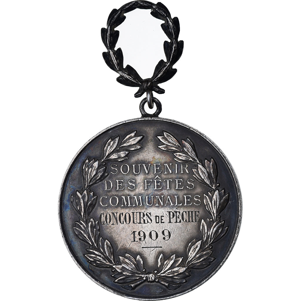Francia, medalla, Fêtes Communales, Concours de Pêche, Cambrai, Sports &