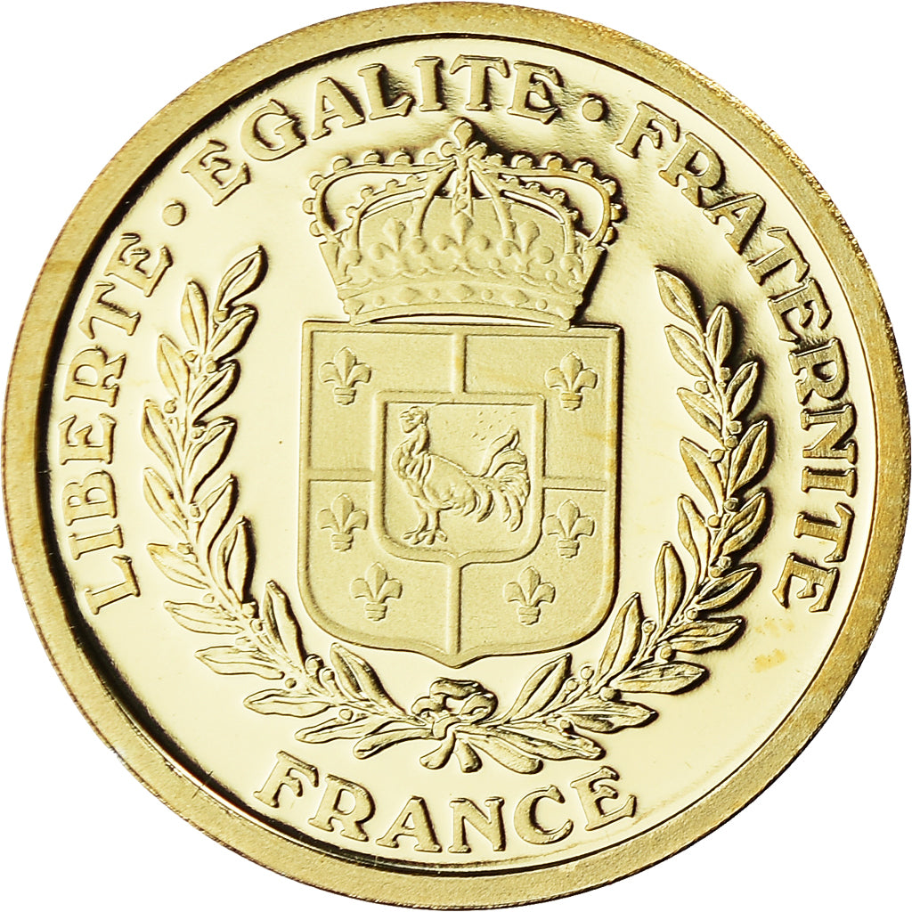 France, Médaille, 65ème Anniversaire de la Libération, History, FDC, Or
