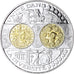 France, Medal, 2000 Ans d'Histoire Monétaire, l'Euro, MS(65-70), Silver