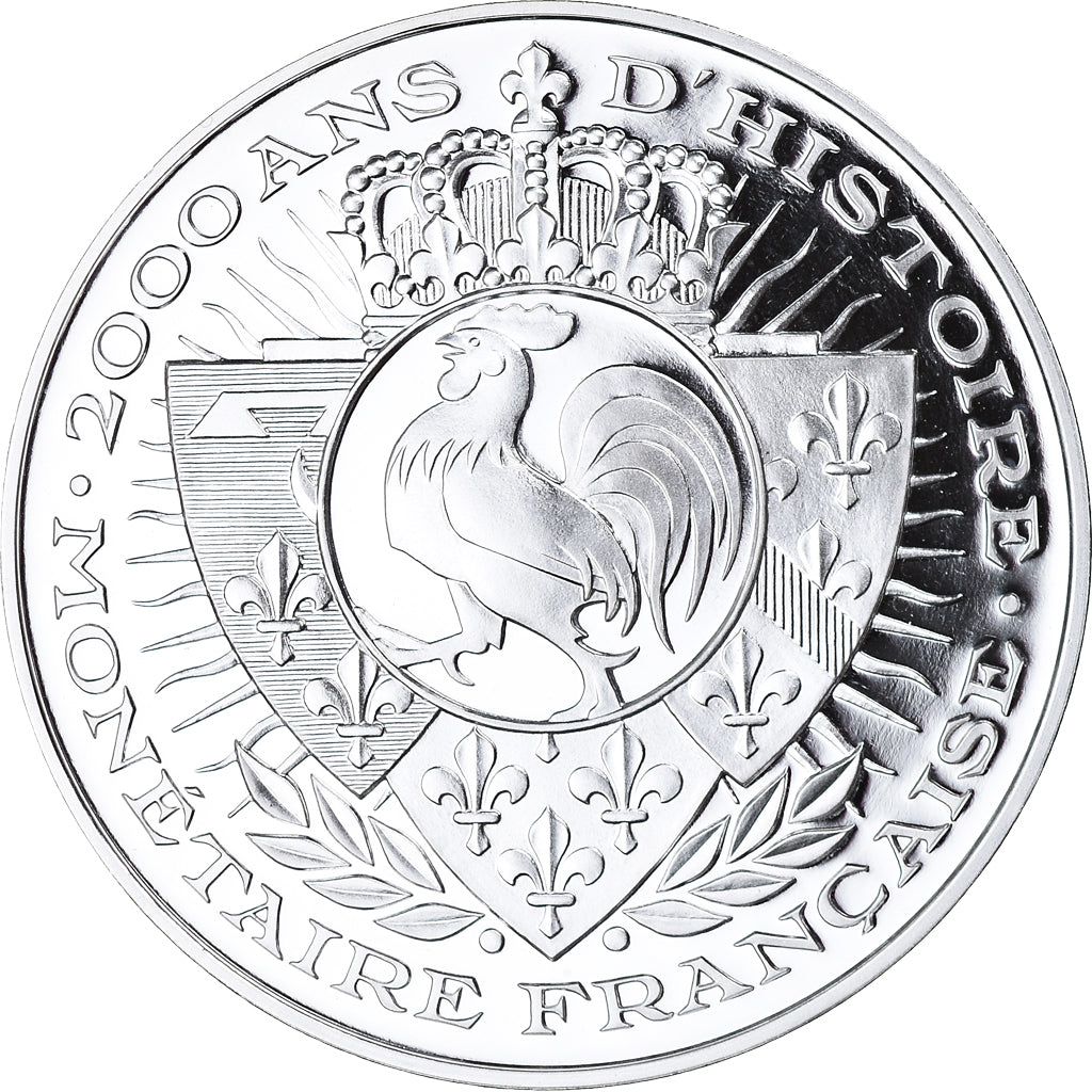 France, Medal, 2000 Ans d'Histoire Monétaire, 40 Francs or Louis-Philippe