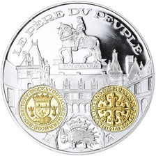 France, Médaille, Histoire Monétaire, Ecu d'Or au Porc-Epic, Louis XII, FDC