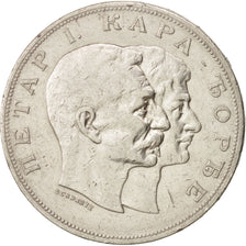 Serbia, Peter I, 5 Dinara, 1904, EF(40-45), Silver, KM:27