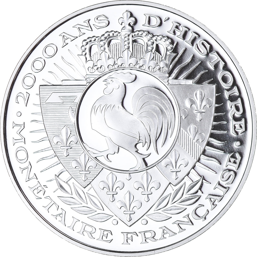 France, Médaille, Histoire Monétaire, Obole Louis VIII, FDC, Argent