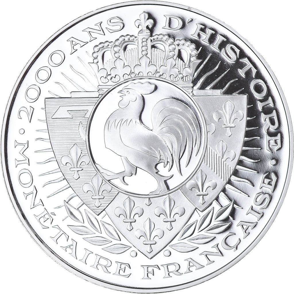 France, Medal, Histoire Monétaire, Sol aux Balances, MS(65-70), Silver
