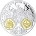 Francja, medal, Histoire Monétaire, 5 Francs Union et Force, MS(65-70), Srebro