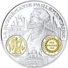 France, Médaille, Histoire Monétaire, 100 Francs Génie, FDC, Argent