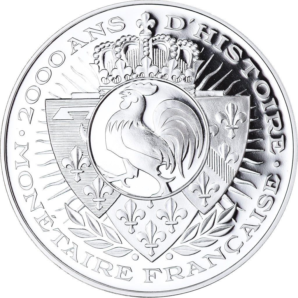 France, Medal, Histoire Monétaire, Angelot d'Or, MS(65-70), Silver